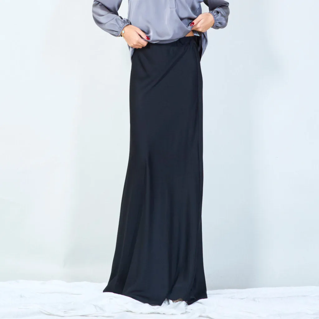 Satin midi slip skirt wholesale
