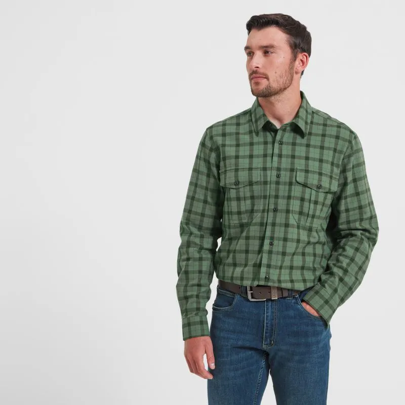 Schoffel Tollymore Utility Mens Shirt - Loden Green