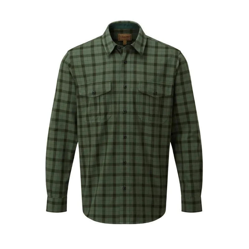 Schoffel Tollymore Utility Mens Shirt - Loden Green