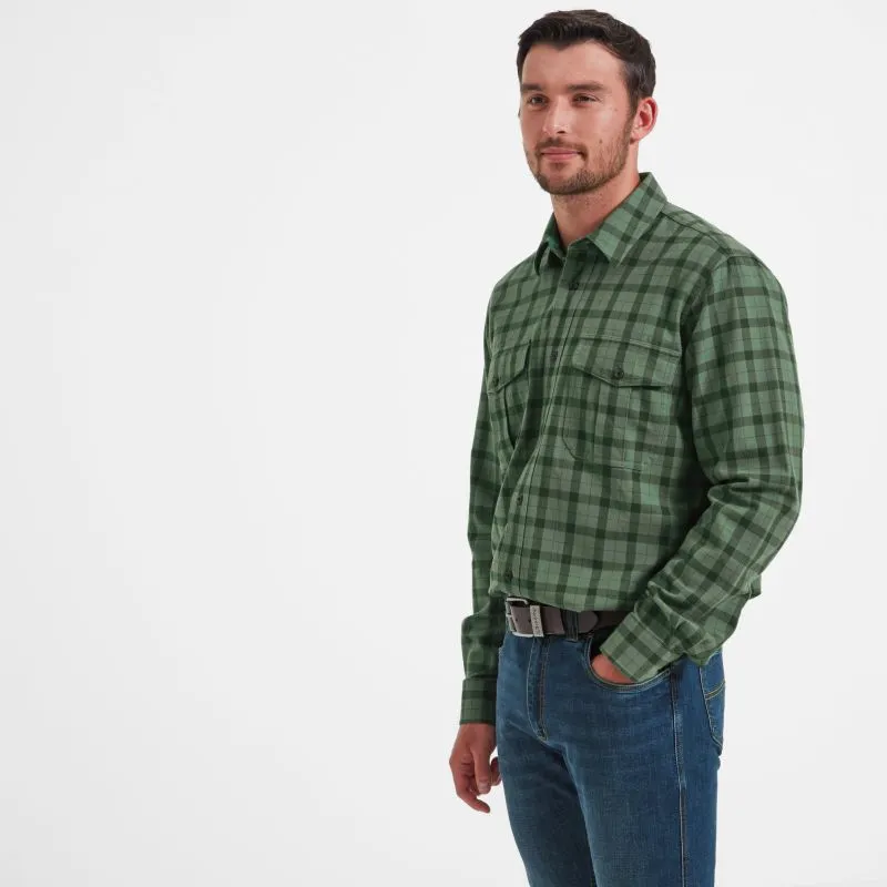 Schoffel Tollymore Utility Mens Shirt - Loden Green