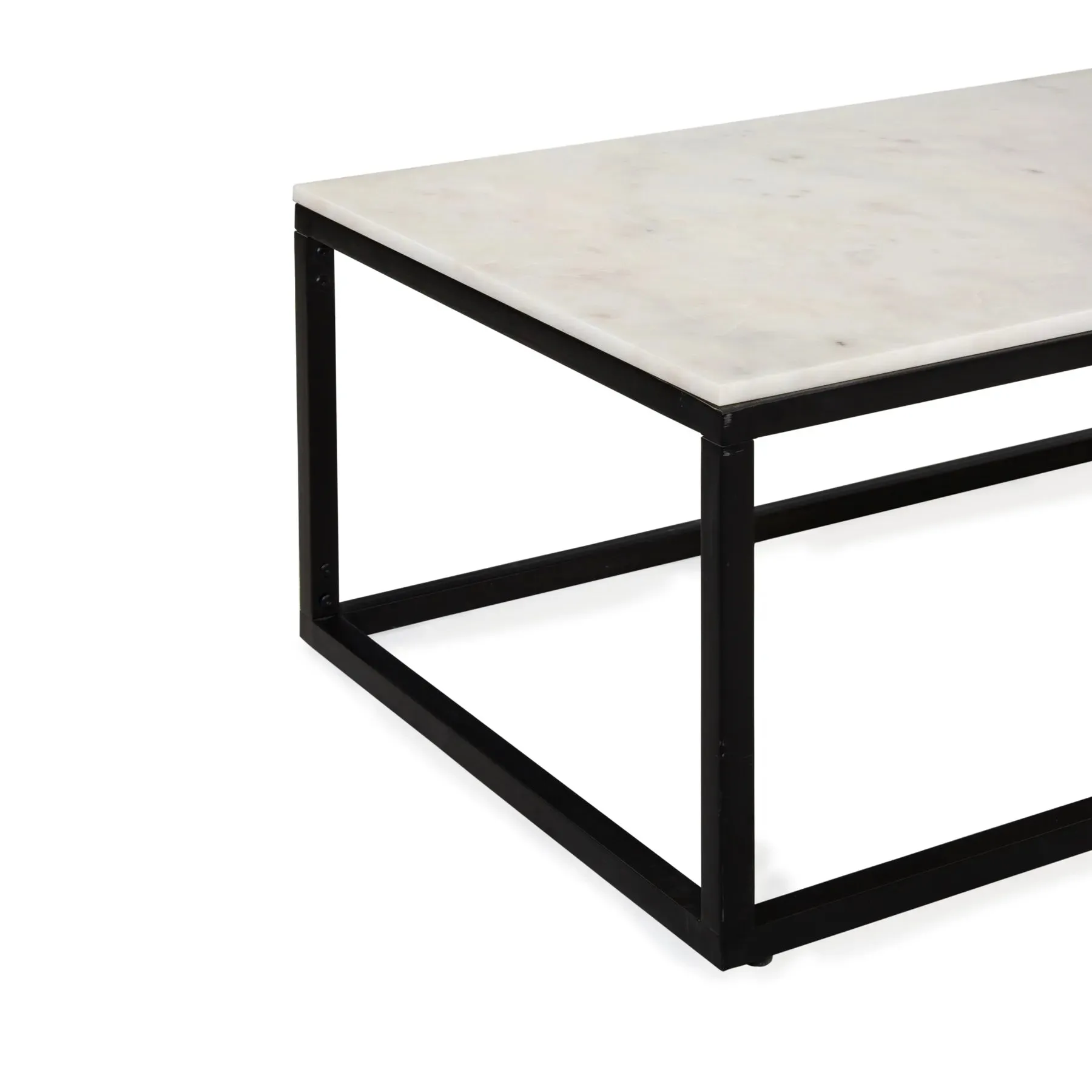 Sculpt Coffee Table - White Marble