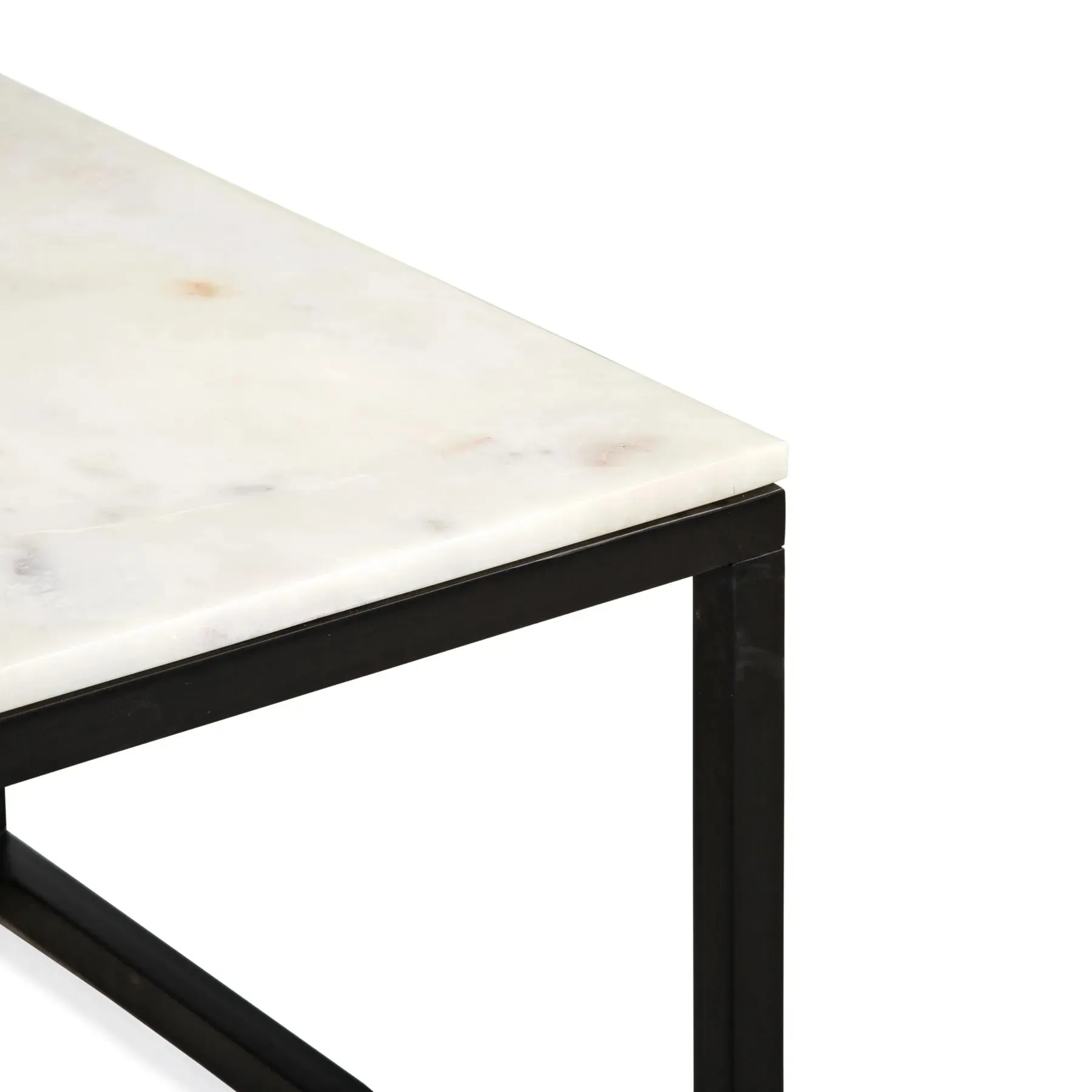 Sculpt Coffee Table - White Marble