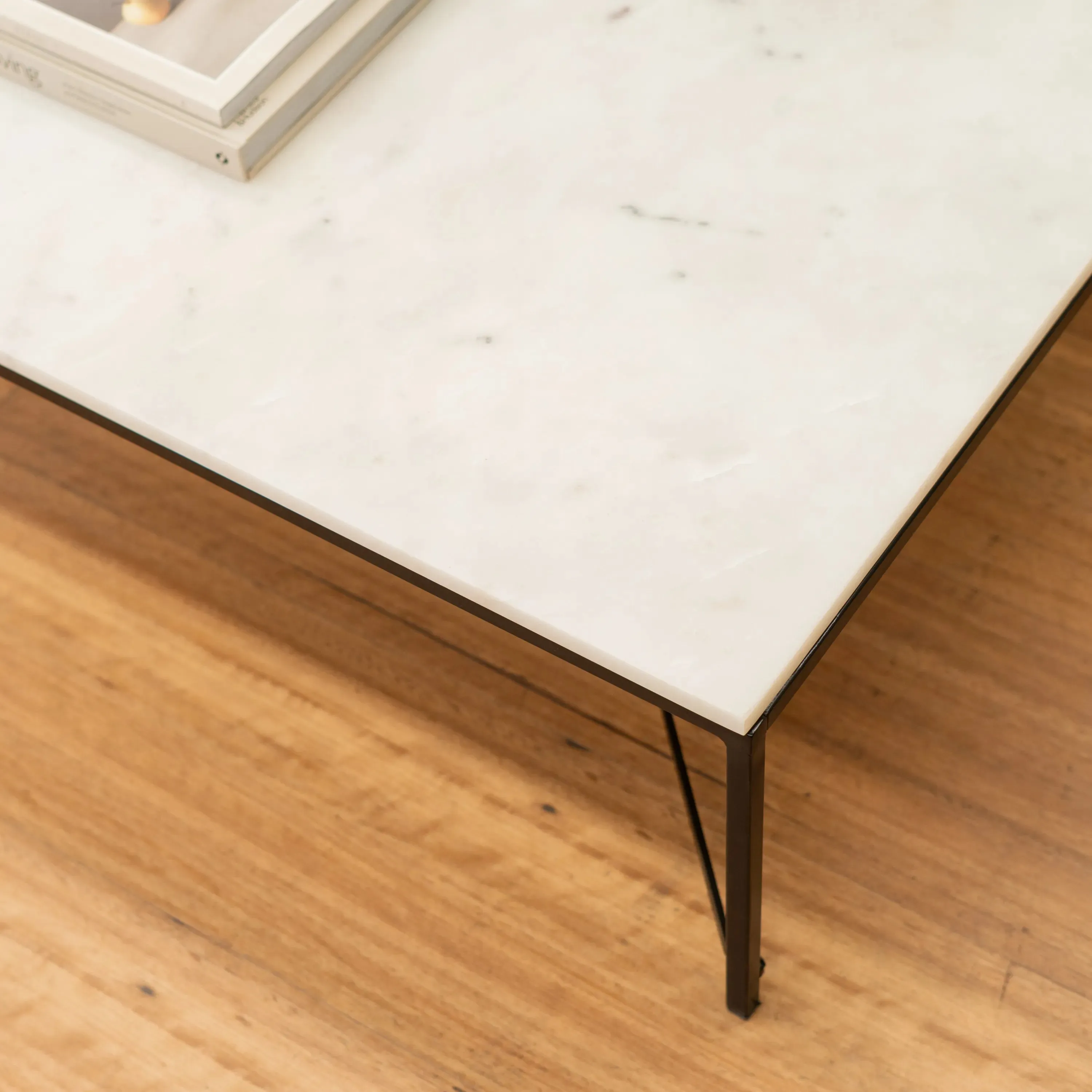 Sculpt Coffee Table - White Marble