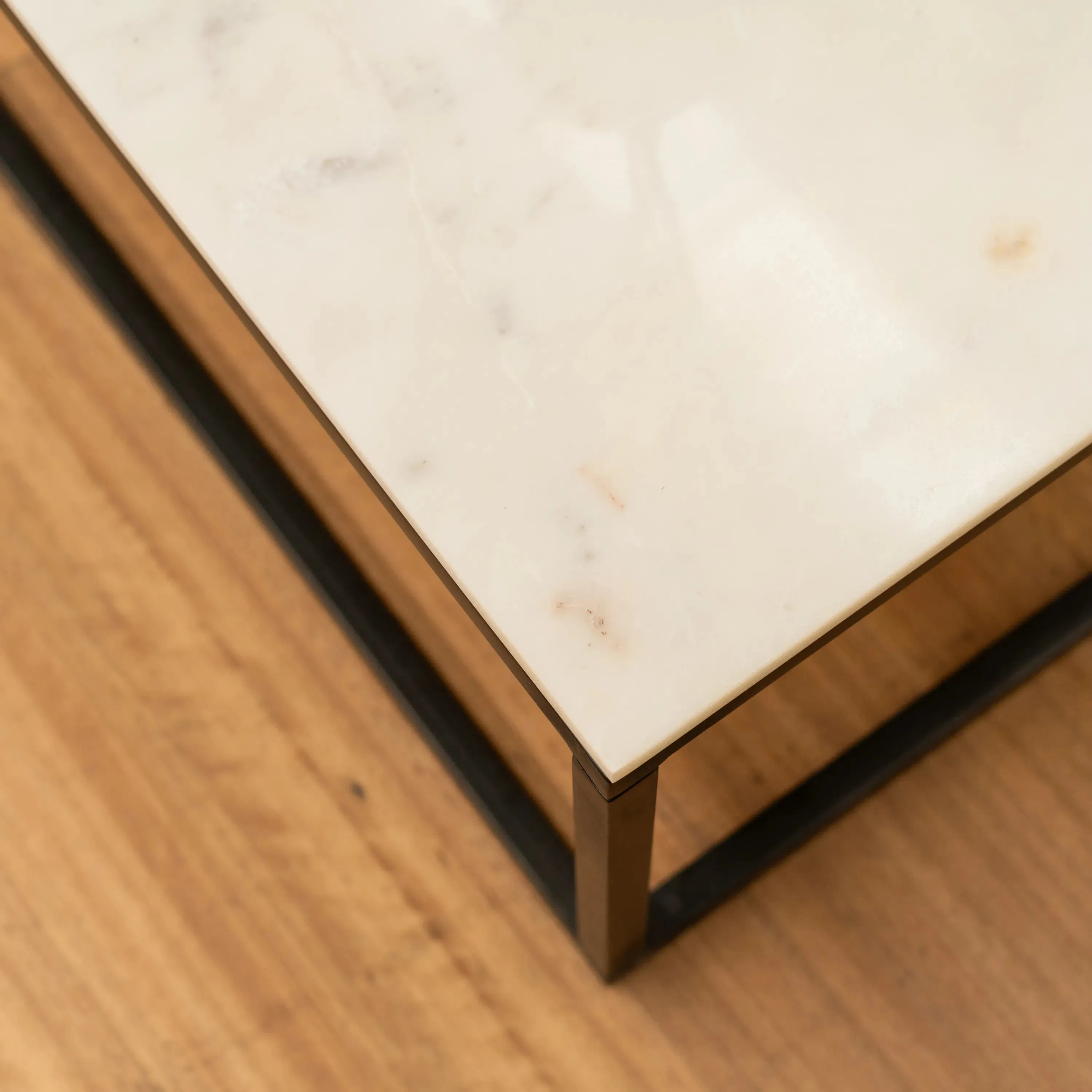 Sculpt Coffee Table - White Marble