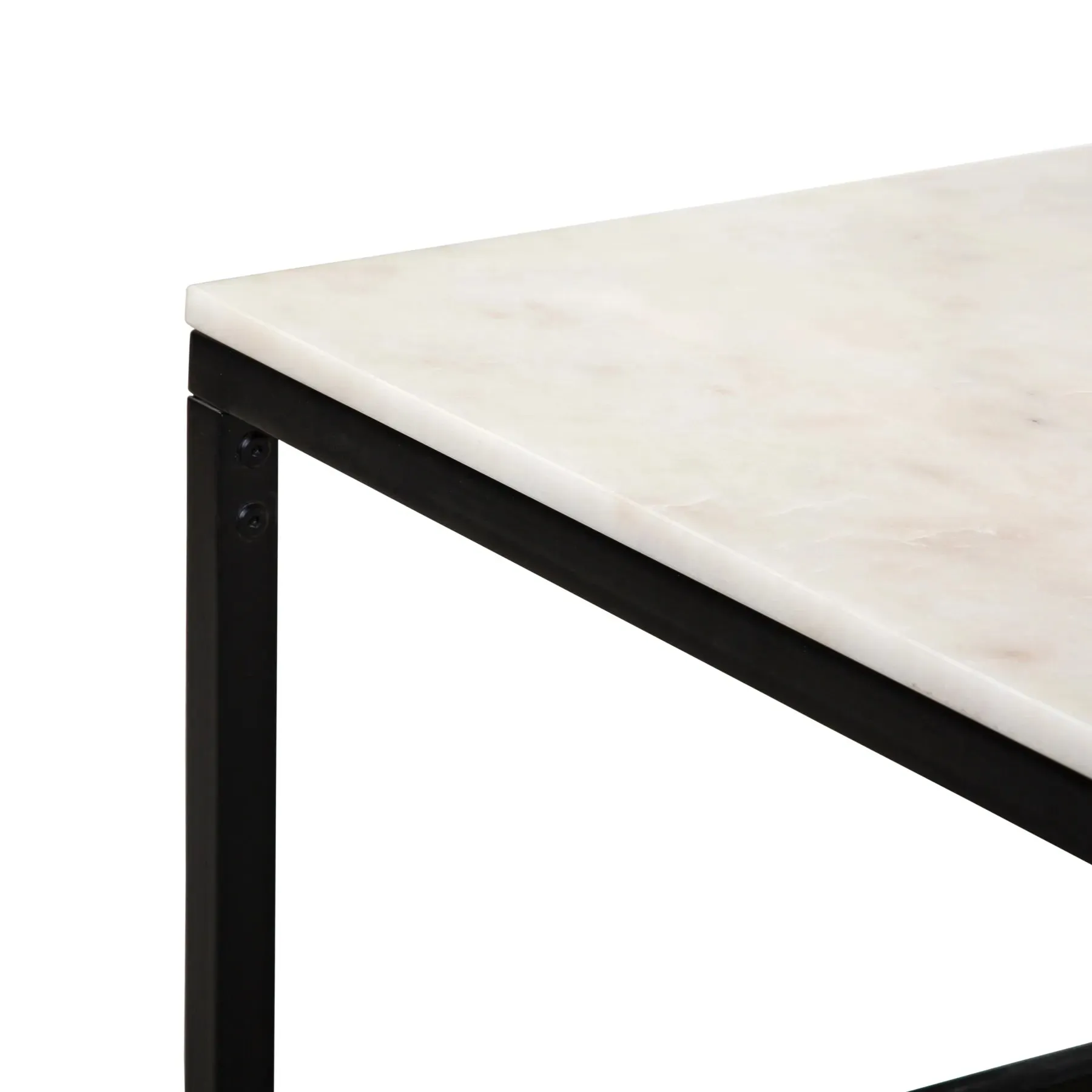Sculpt Coffee Table - White Marble