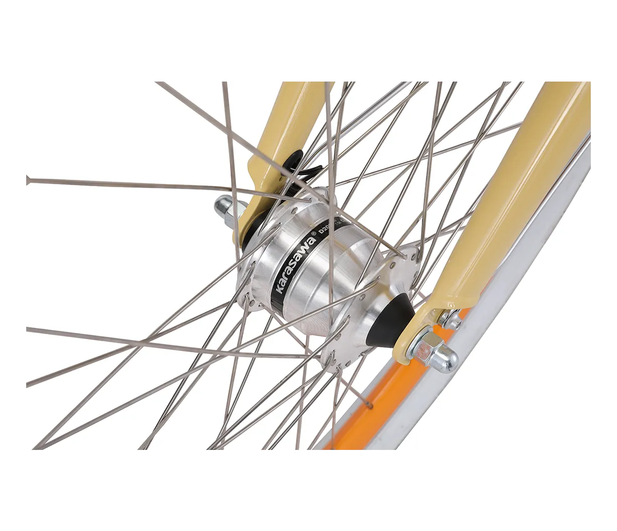 sixthreezero EVRYjourney Deluxe Women's 26" 7-Speed Touring Hybrid Bicycle w/ Integrated Lock, Basket, Light