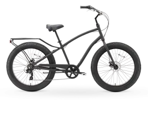 sixthreezero EVRYjourney Men's 26" FAT Tire 7-Speed Sport Hybrid Cruiser Bicycle
