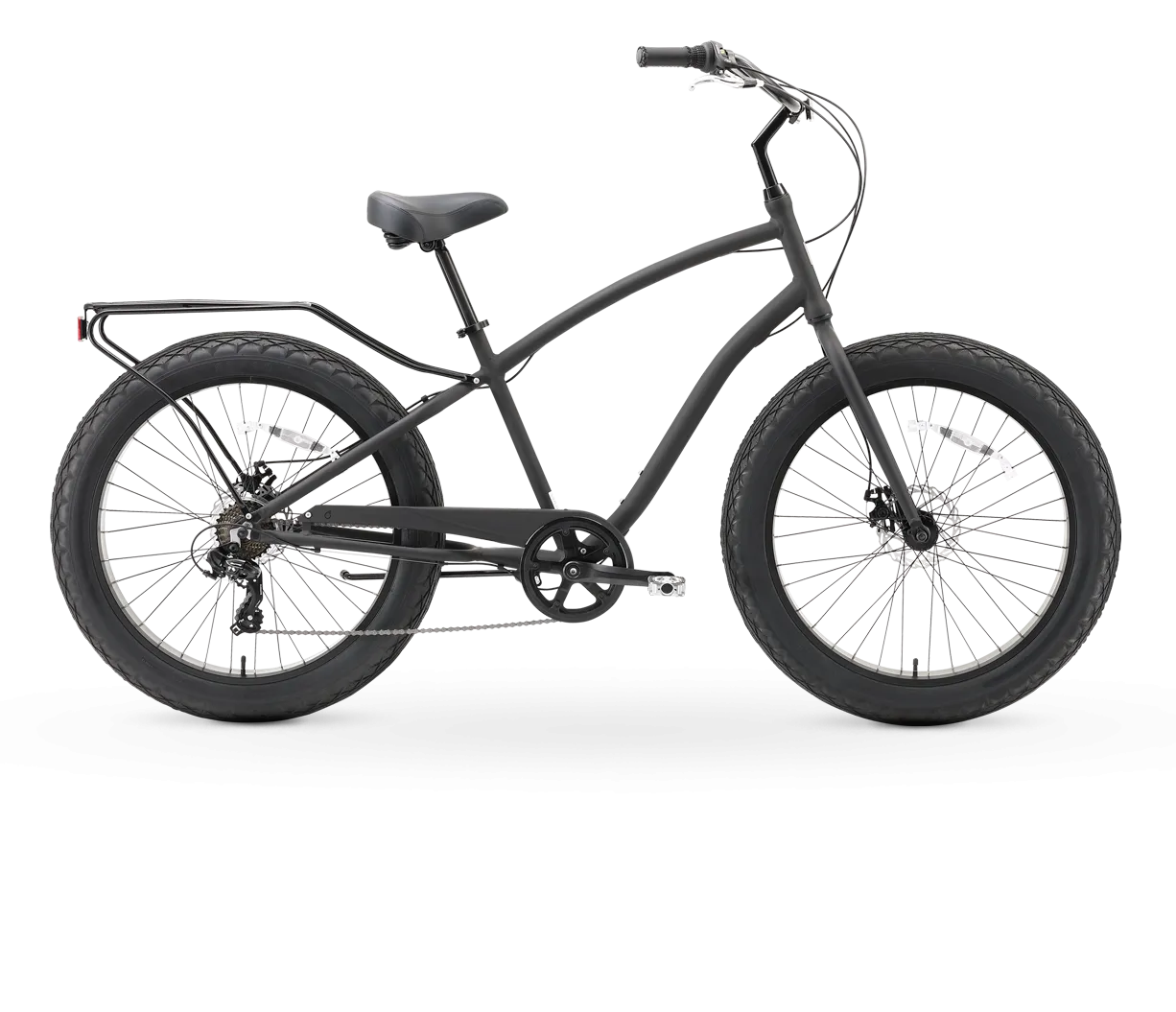 sixthreezero EVRYjourney Men's 26" FAT Tire 7-Speed Sport Hybrid Cruiser Bicycle