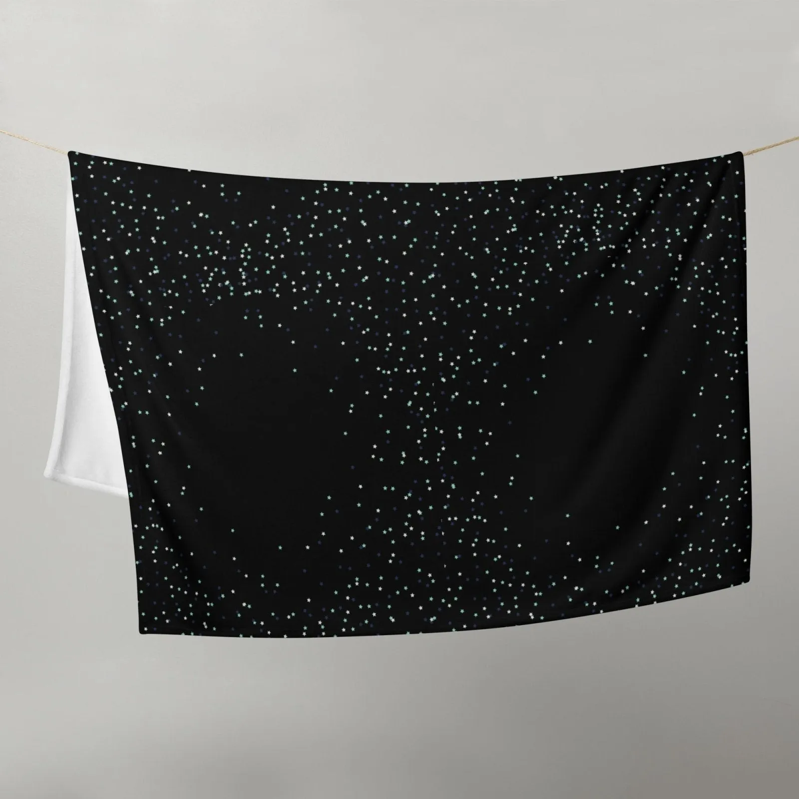 Starry Eclipse Throw Blanket