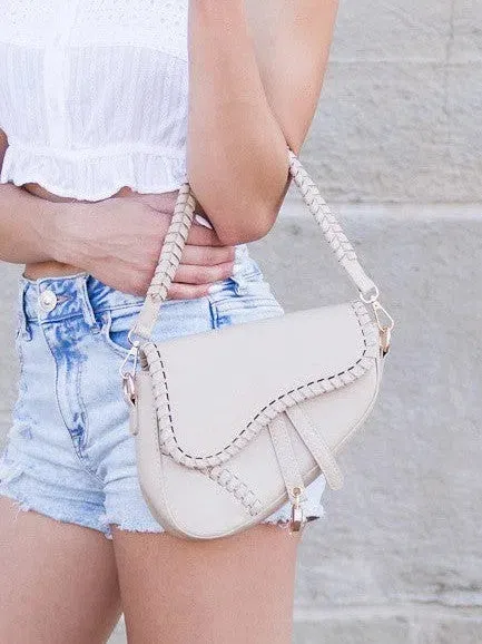 Street Style Saddle Crossbody Hand Bag