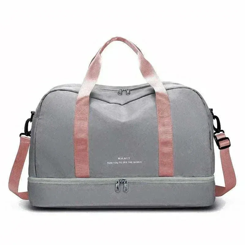 Waterproof Fabric Large Capacity Bag - Travel & GYM Bag - BDB007